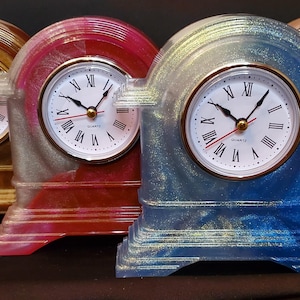 Handmade Resin Clocks | Epoxy Resin Home Decor | Unique Gift Ideas
